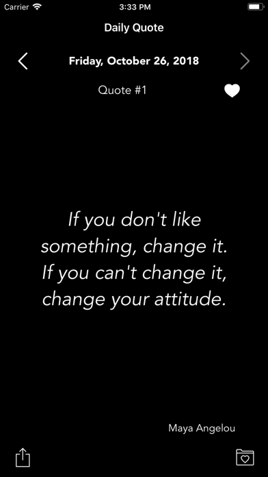 Daily Quotes - Think Positive screenshot 2