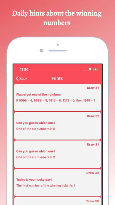 Daily Raffle App screenshot 2