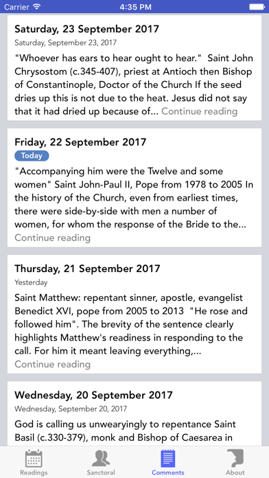 Daily Readings for Catholics screenshot 2