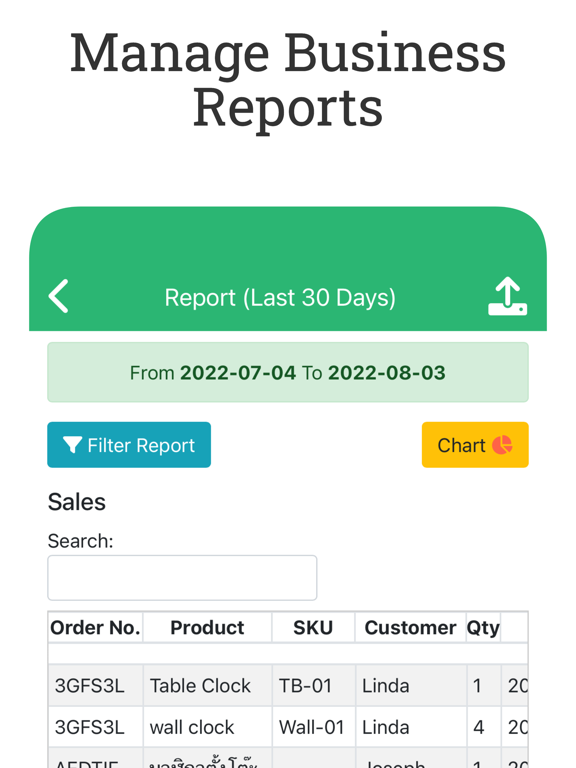 Daily Sales Record - POS, CRM screenshot 2