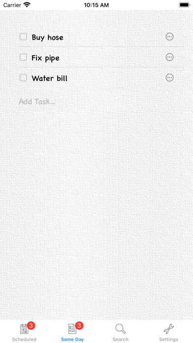 Daily Tasks (To Dos) screenshot 2