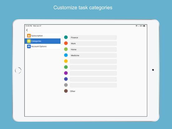 Daily Tasks - Tracker screenshot 1