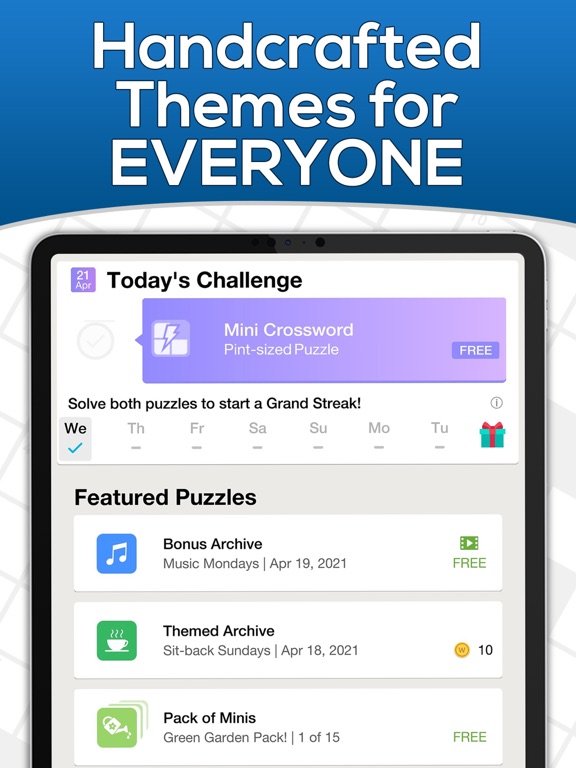 Daily Themed Crossword Puzzles screenshot 6