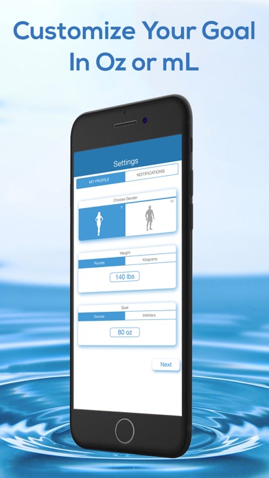 Daily Water Tracker Reminder screenshot 3
