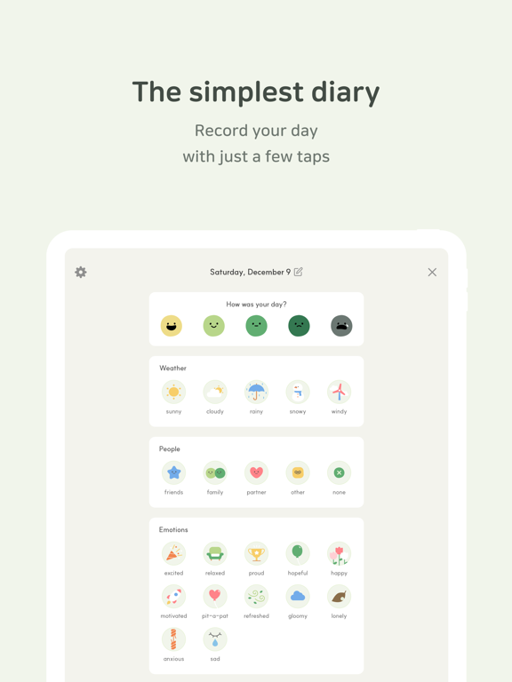 DailyBean - simplest journal screenshot 9