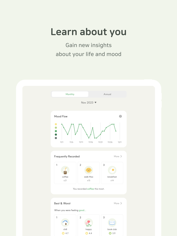 DailyBean - simplest journal screenshot 3