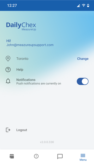 DailyChex screenshot 1