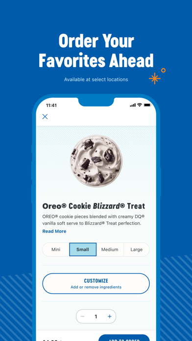 Dairy Queen® Food & Treats screenshot 3