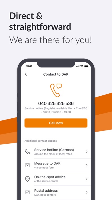 DAK app screenshot 2