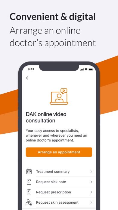 DAK app screenshot 1