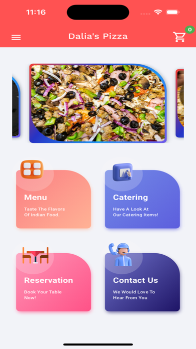 Dalia's Pizza Corona screenshot 3