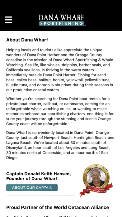 Dana Wharf Sportfishing screenshot 5