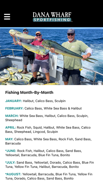 Dana Wharf Sportfishing screenshot 3