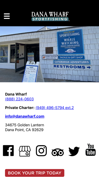 Dana Wharf Sportfishing screenshot 1