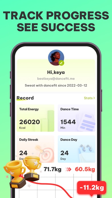 Dancefitme: Fun Workouts screenshot 1