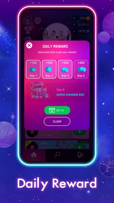 Dancing Road Color Match & Hop screenshot 1