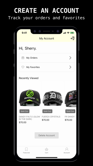 DandyHats screenshot 1