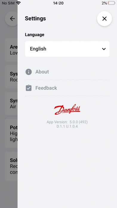 Danfoss Troubleshooter screenshot 1