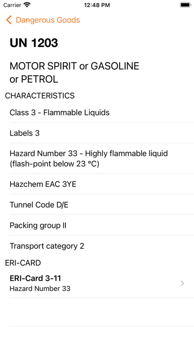 Dangerous Goods screenshot 2