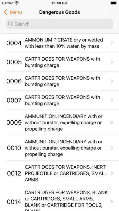 Dangerous Goods screenshot 1