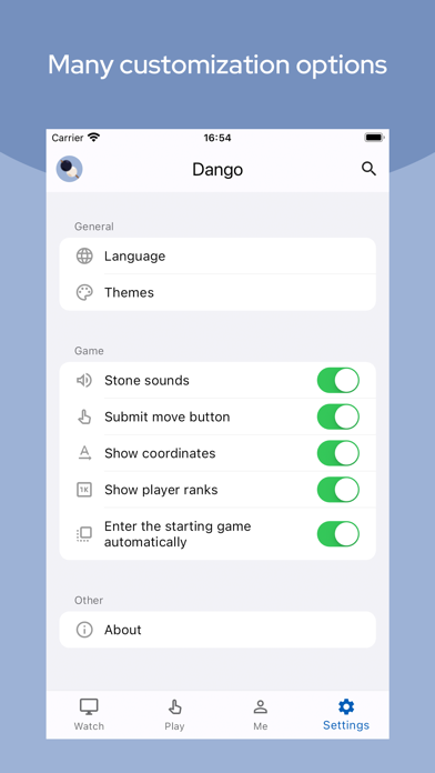 Dango - Play Online Go Game screenshot 1