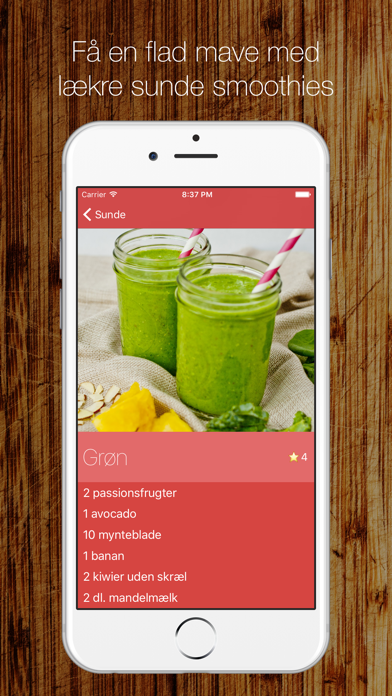 Danske Smoothie Opskrifter screenshot 2