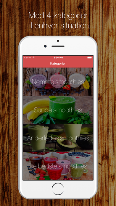 Danske Smoothie Opskrifter screenshot 4