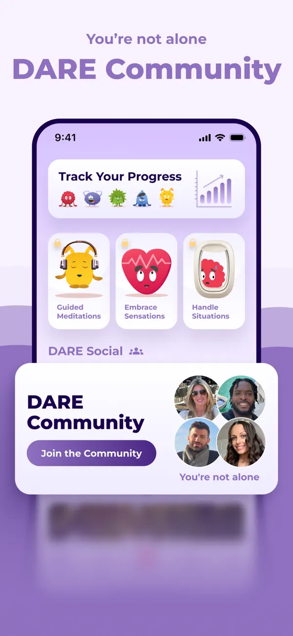 Dare: Panic & Anxiety Relief screenshot 1