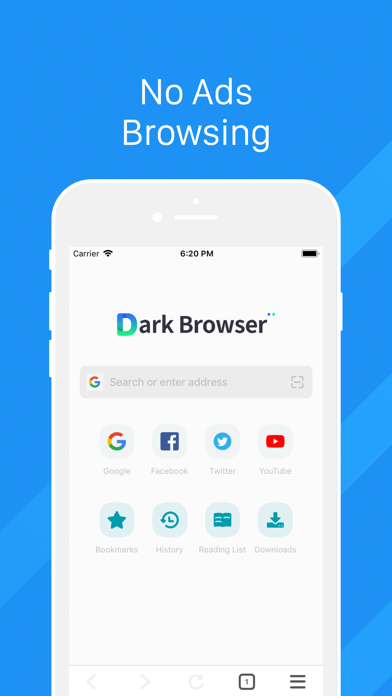 Dark Browser- Private&Secure screenshot 3