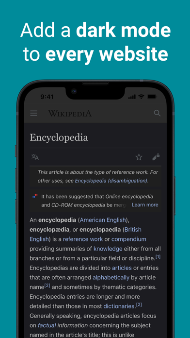 Dark Mode for Safari: NightEye screenshot 4