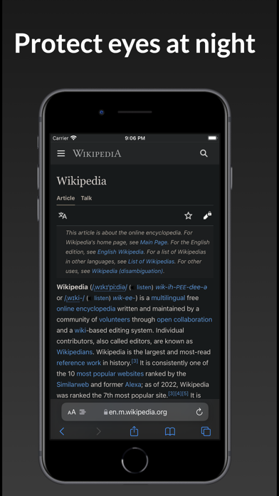 Darker - Dark Mode for Safari screenshot 3