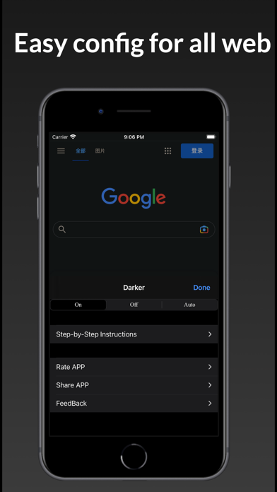 Darker - Dark Mode for Safari screenshot 2