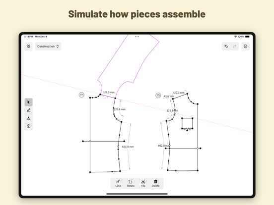 DartSide Pattern Drafting screenshot 4