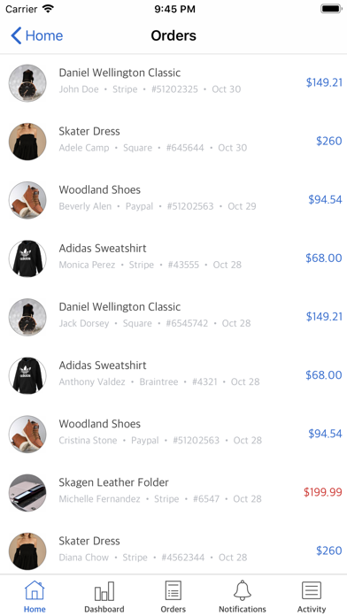 Dashboard - Instamobile screenshot 2