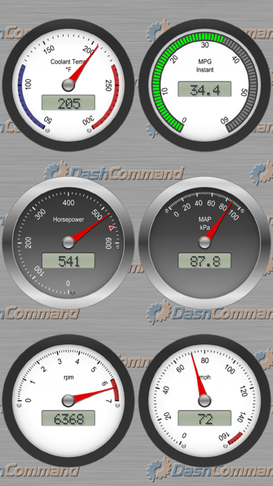 DashCommand - OBD-II Gauges screenshot 4