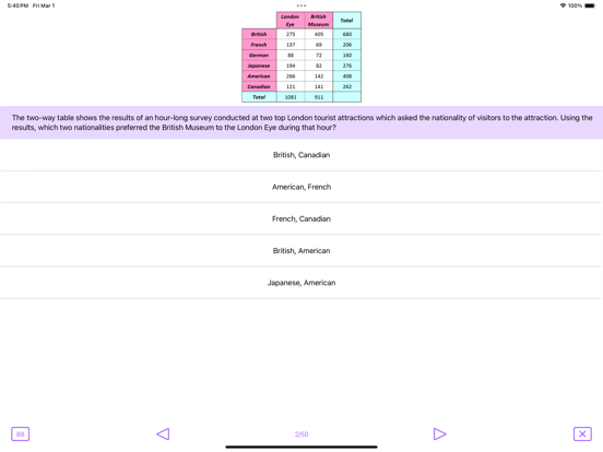 Data Analysis Review - GRE® LT screenshot 5