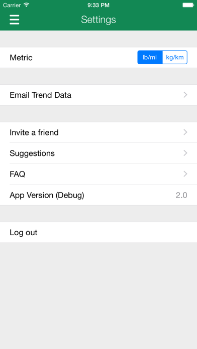 Data Manager for Fitbit screenshot 1