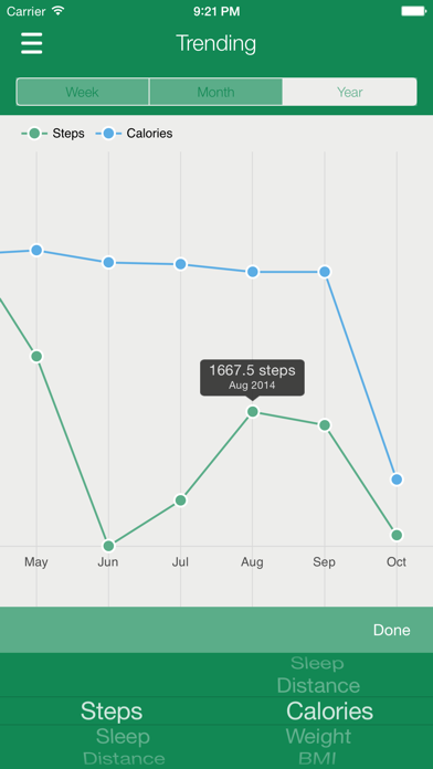 Data Manager for Fitbit screenshot 3