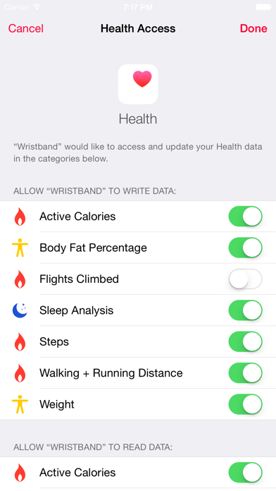 Data Manager for Fitbit screenshot 4