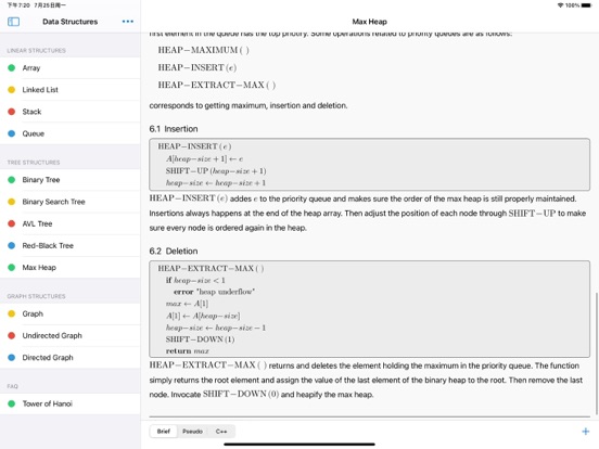 Data Structure Display screenshot 2