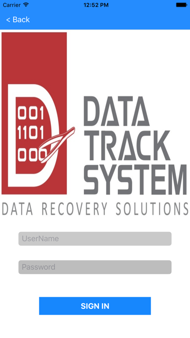 Data Track System screenshot 2