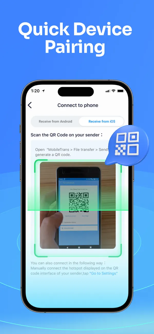 Data Transfer - MobileTrans screenshot 1