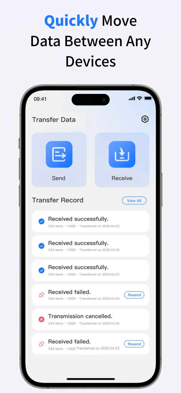 Data Transfer Move to OS screenshot 1