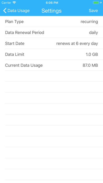 Data Usage - Save your money screenshot 1