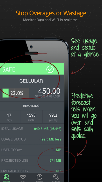Data Usage screenshot 4