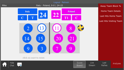 Data Volley 4 Web Client screenshot 1