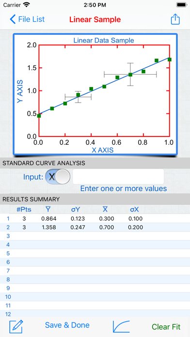 DataAnalysisLite screenshot 1