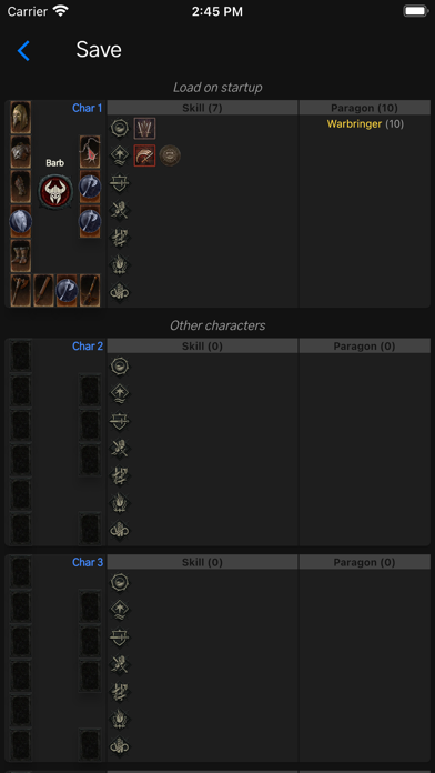 Database for Diablo 4 screenshot 2