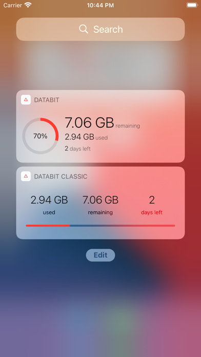 Databit: Data usage manager screenshot 1