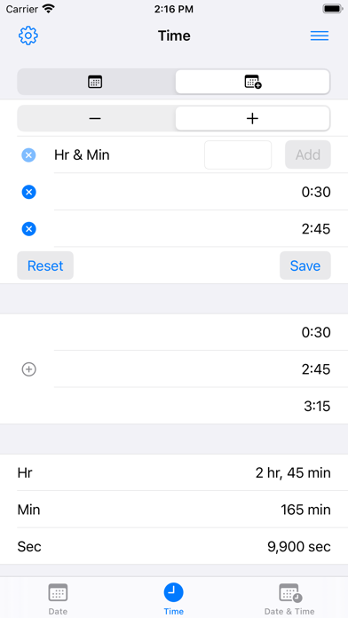 Date & Time Calculator Counter screenshot 2